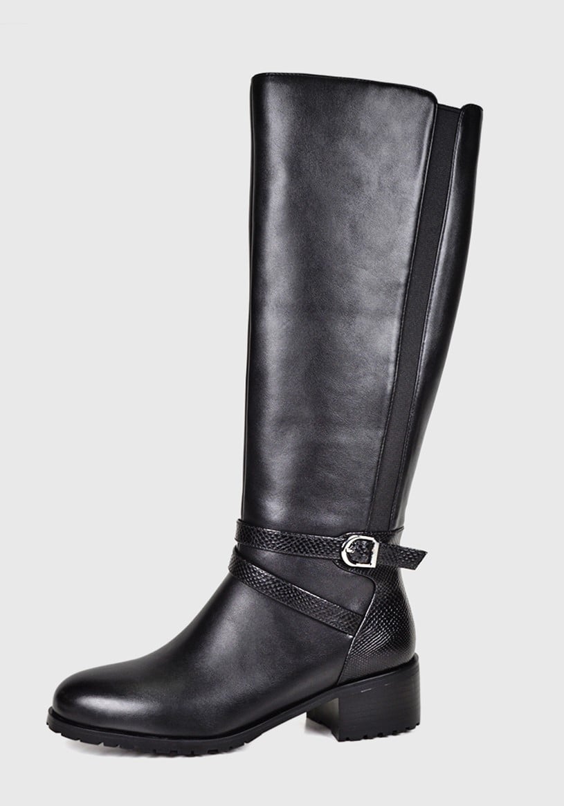 BOTA JOSUNE EN COLOR NEGRO - 2