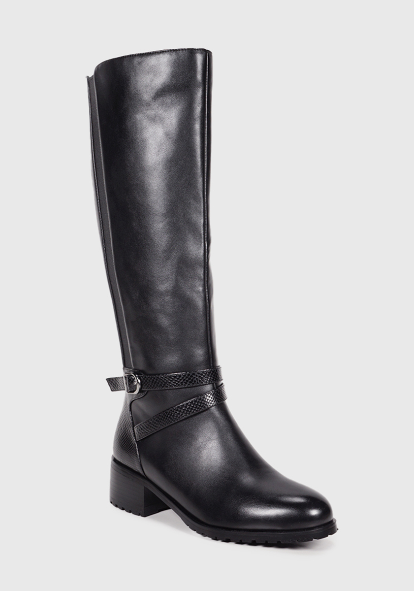 BOTA JOSUNE EN COLOR NEGRO - 3