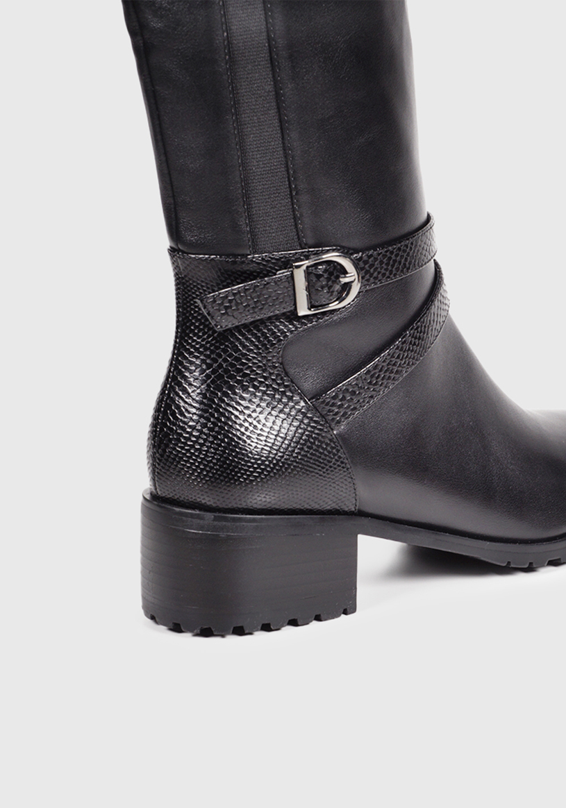 BOTA JOSUNE EN COLOR NEGRO - 5