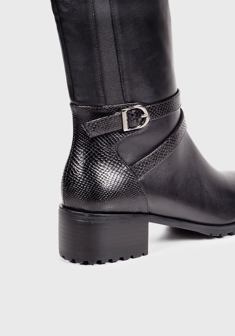 BOTA JOSUNE EN COLOR NEGRO - 8