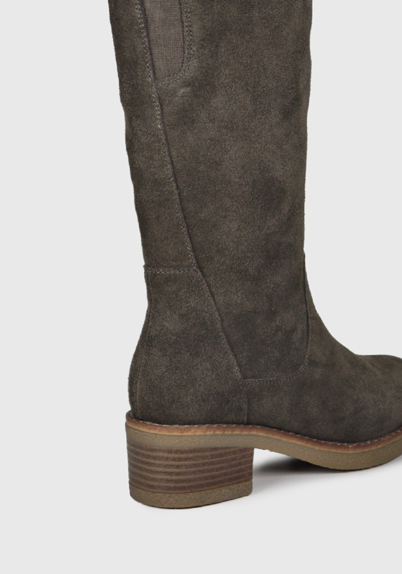 Ripley - BOTA CUERO INTELA TAUPE