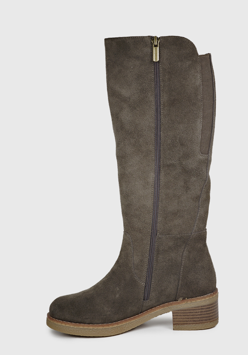 Ripley - BOTA CUERO INTELA TAUPE