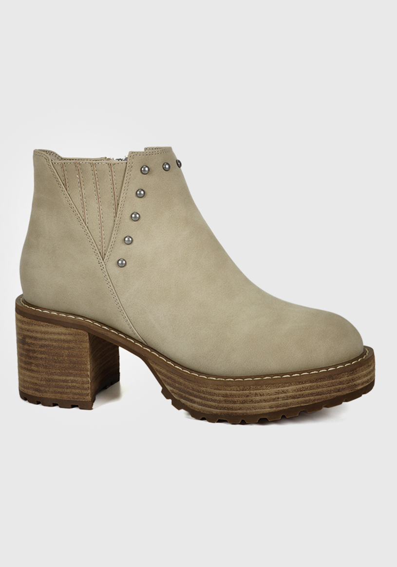 BOTÍN BEIGE JAVIANA CASUAL - 2