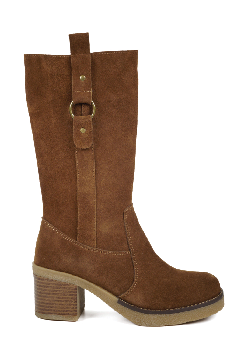 Ripley - BOTA CUERO REJEAN CAFÉ