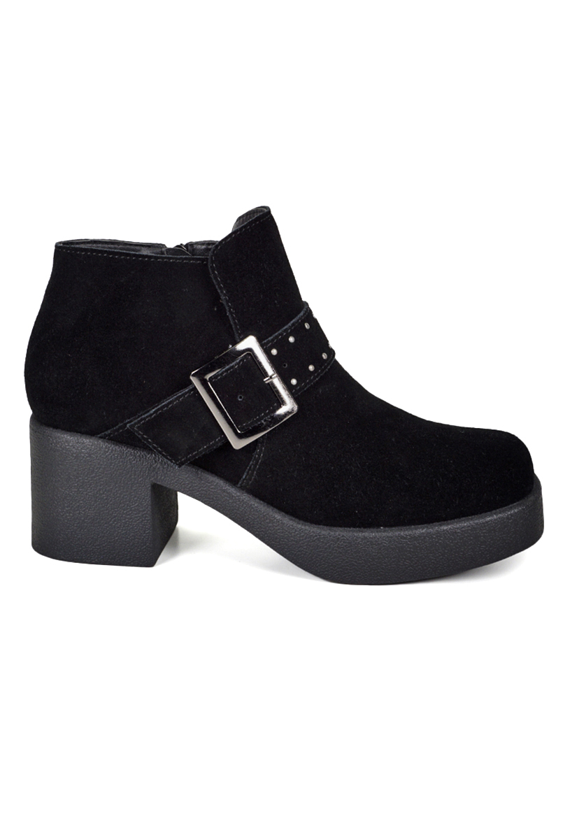 ZAPATO CUERO FRANCESCA NEGRO - 1