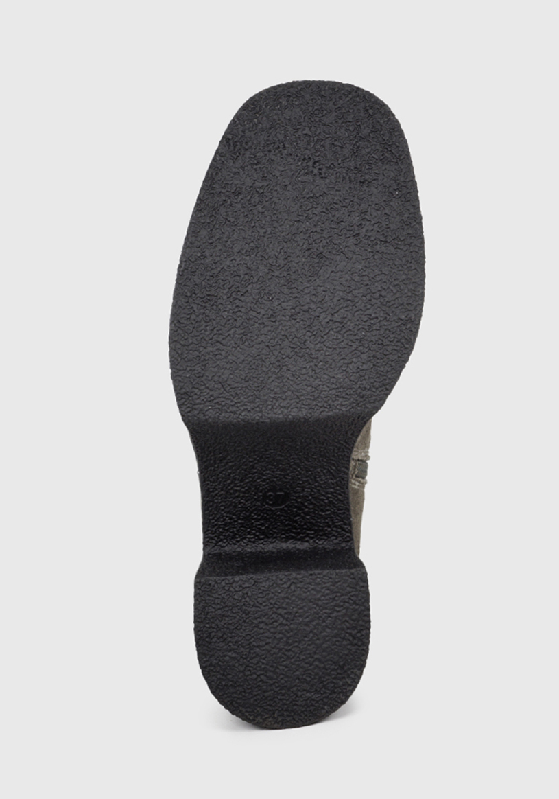 BOTÍN CUERO GRIS ESTER CASUAL - 7