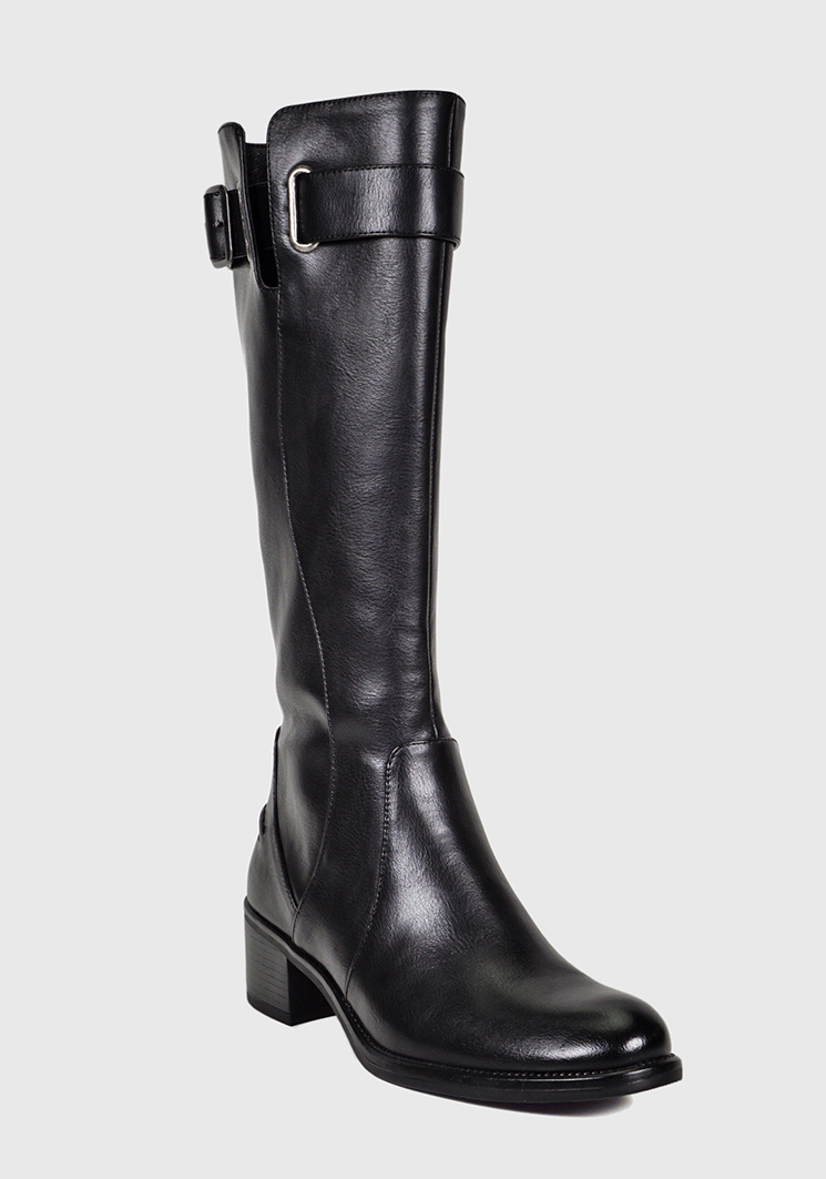 BOTAS MUJER EDA MANZINI CUERO NEGRO CORFU EGE523W24BLK - 3