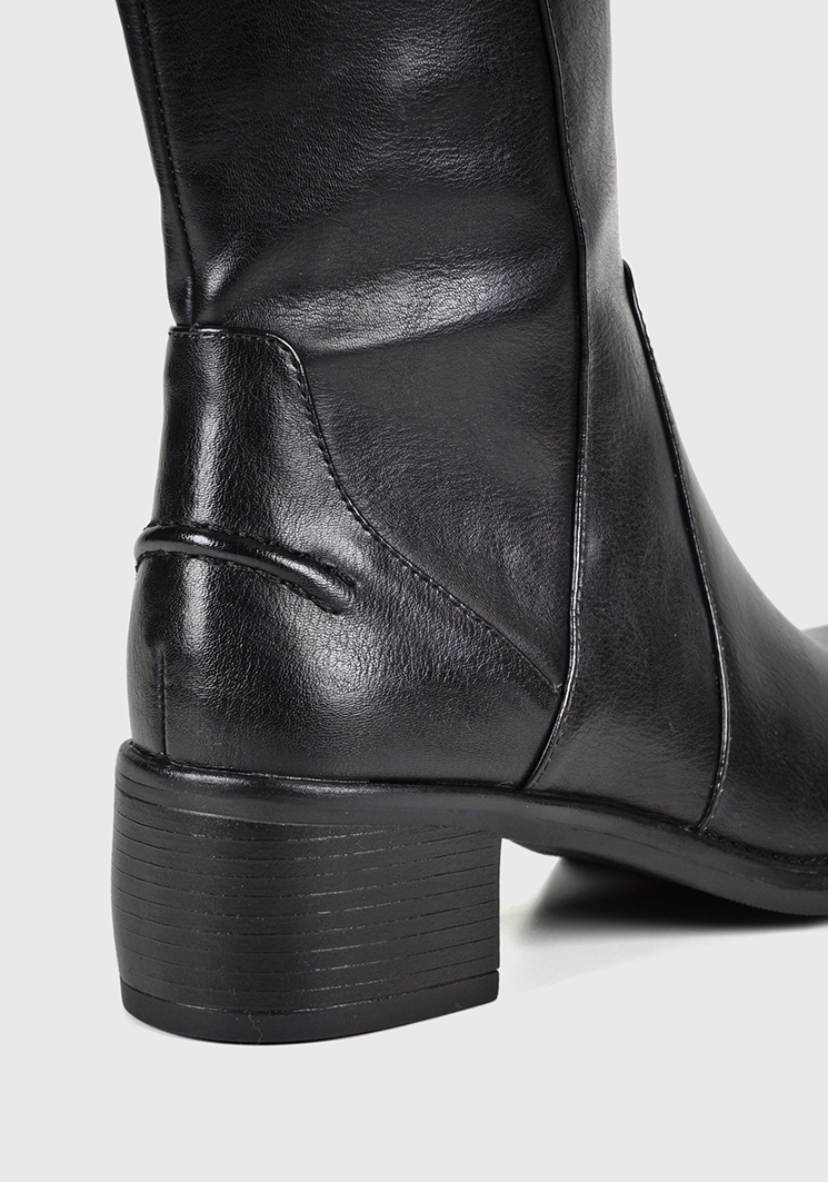 BOTAS MUJER EDA MANZINI CUERO NEGRO CORFU EGE523W24BLK - 7