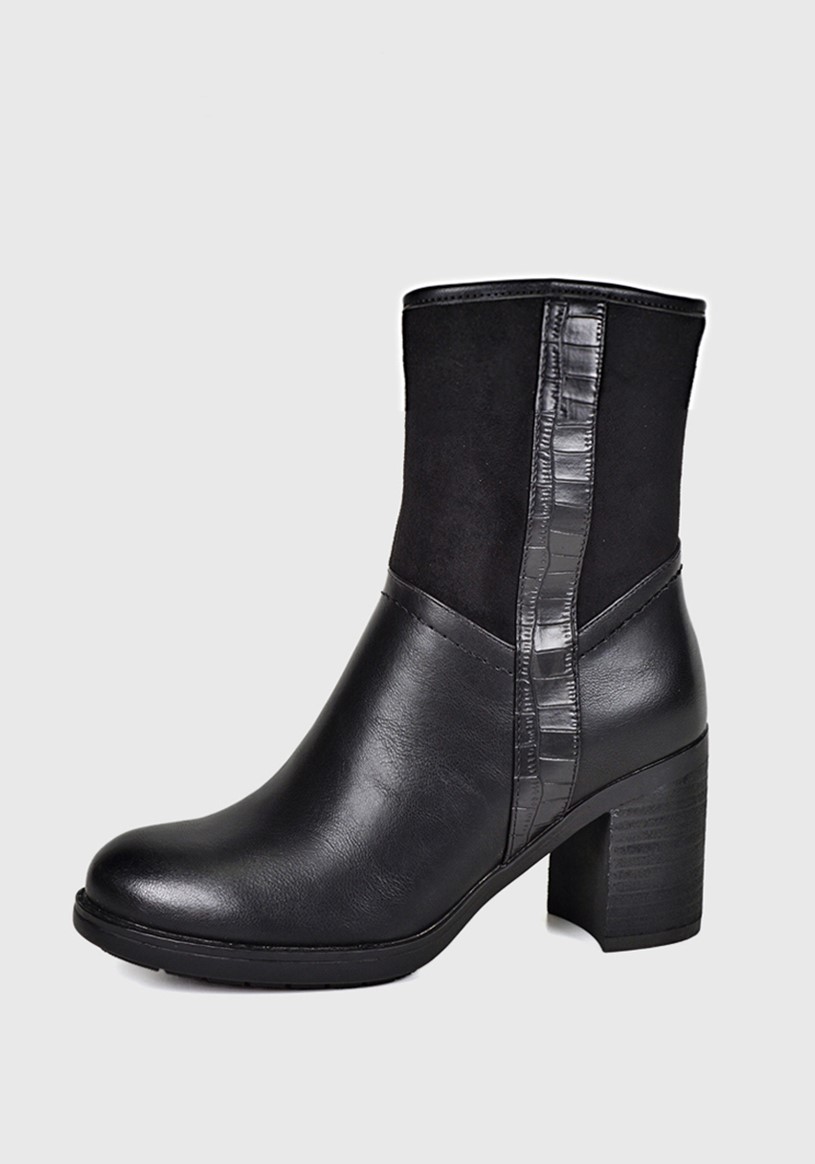 BOTÍN NEGRO SILVINA CASUAL - 2