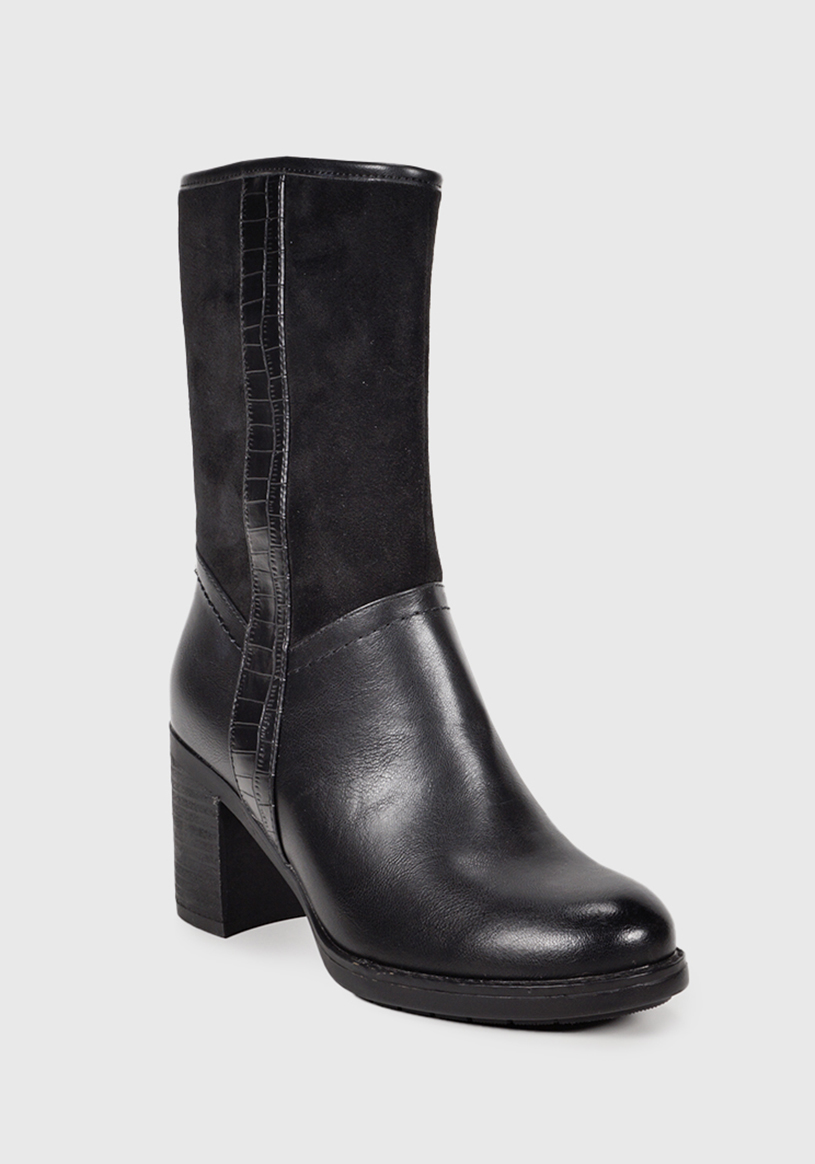 BOTÍN NEGRO SILVINA CASUAL - 3