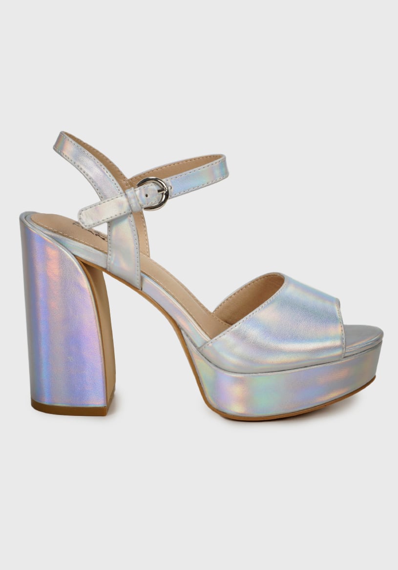 SANDALIAS MUJER EDA MANZINI CELICE BLANCO MULTICOLOR DRE213W24MUL - 1