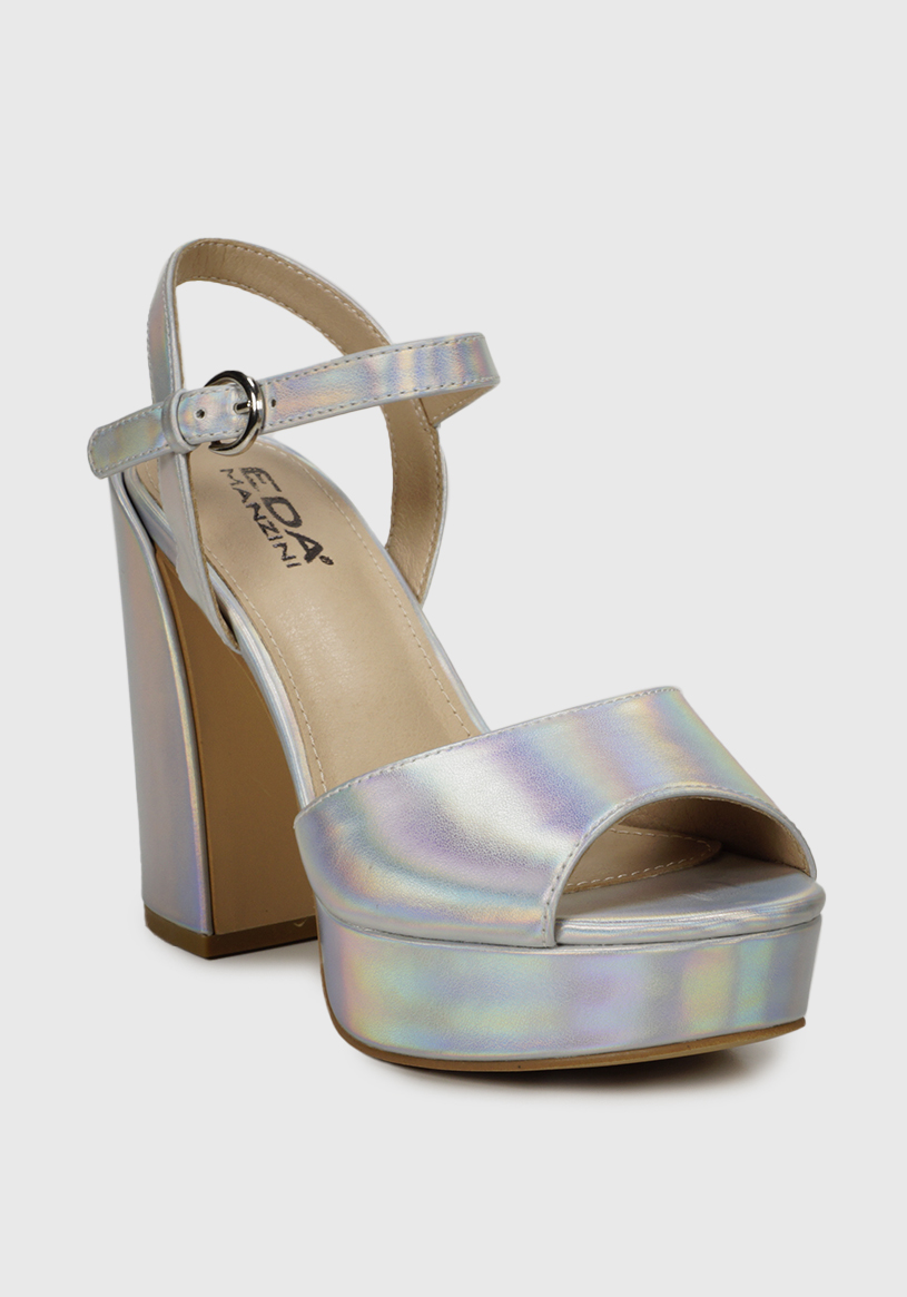 SANDALIAS MUJER EDA MANZINI CELICE BLANCO MULTICOLOR DRE213W24MUL - 3