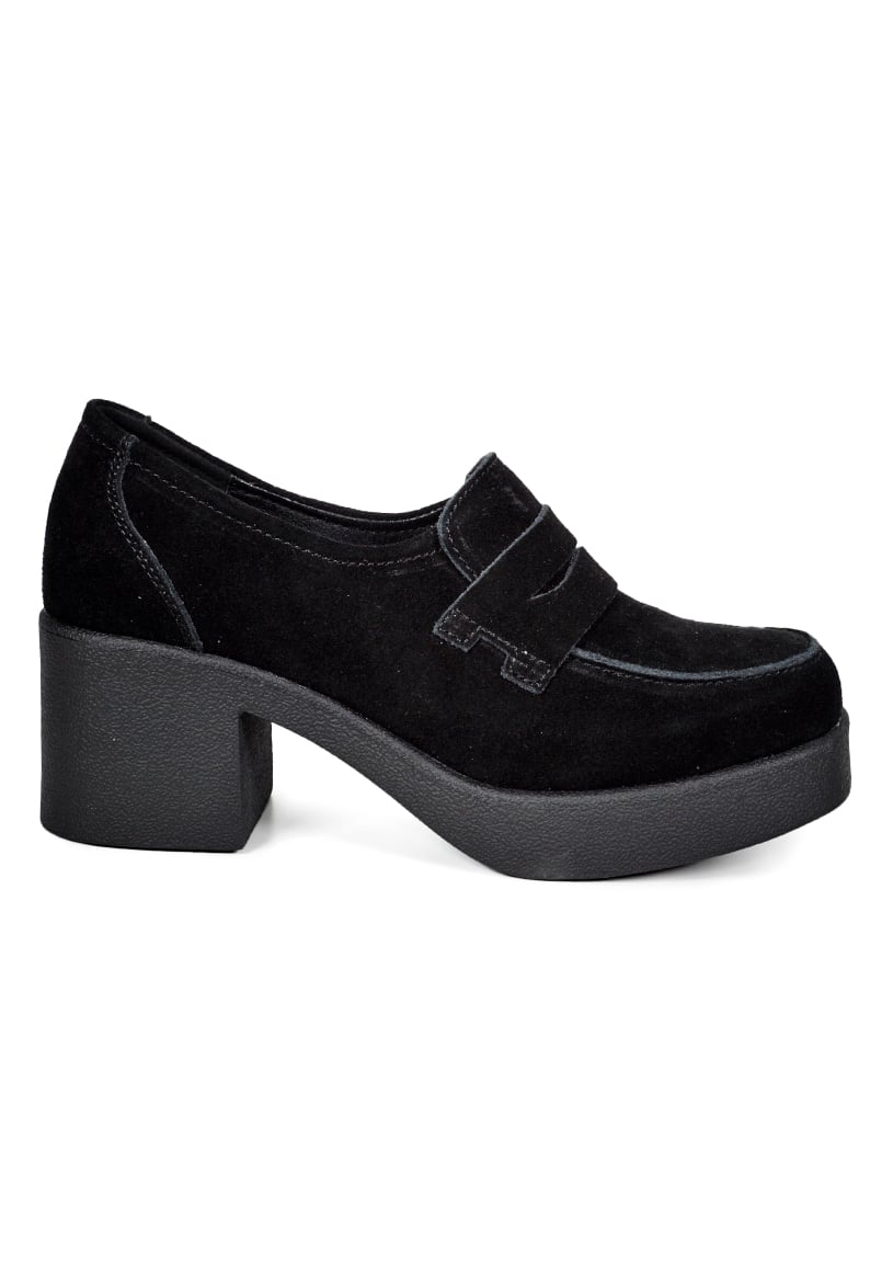 ZAPATO CUERO SYRIANA NEGRO - 1