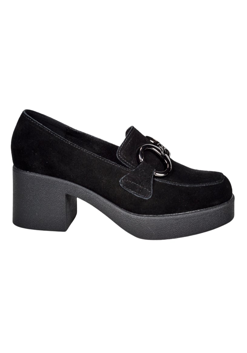 ZAPATO CUERO YENNIEL NEGRO - 1