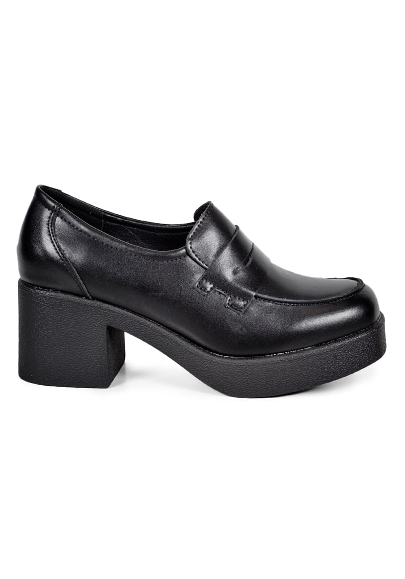 ZAPATO CUERO SYRIANA NEGRO - 1
