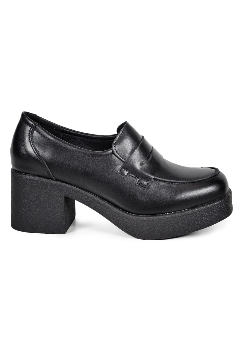 ZAPATO CUERO SYRIANA NEGRO - 1