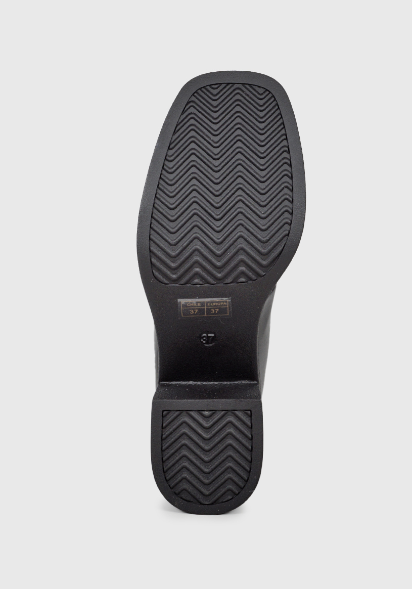 ZAPATO CUERO SYRIANA NEGRO - 7