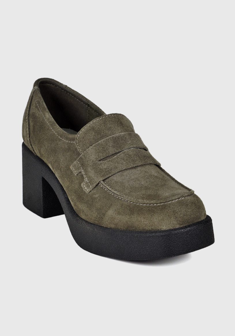 ZAPATO CUERO SYRIANA GRIS - 3