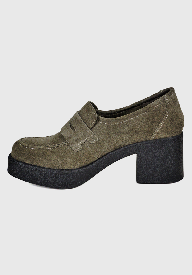 ZAPATO CUERO SYRIANA GRIS - 6