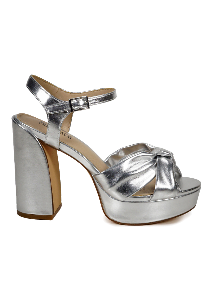 SANDALIAS MUJER EDA MANZINI LISE PLATEADO DRE211W24SIL - 1