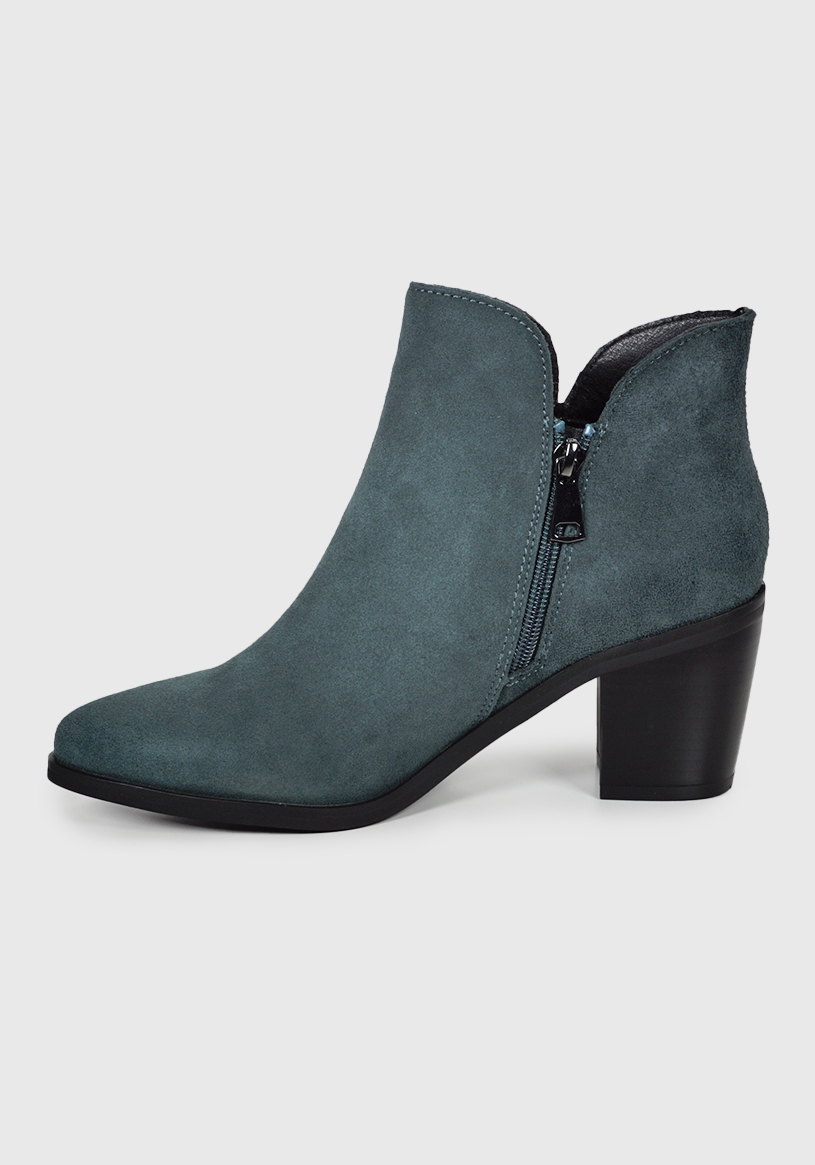 BOTÍN CUERO VERDE HIGINIA CASUAL - 7