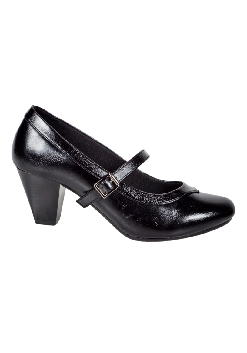 ZAPATO DE CUECA CLARIA NEGRO 36
