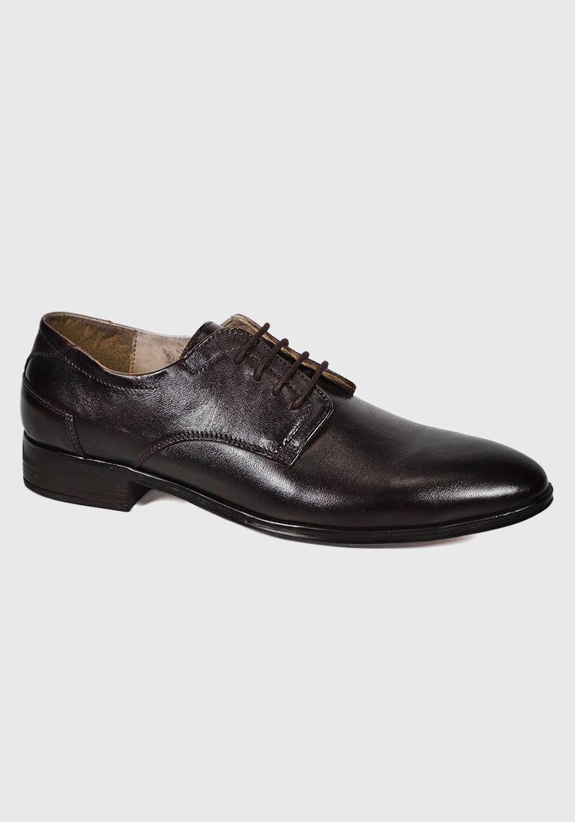 ZAPATO CUERO MILAN CAFÉ OSCURO - 2