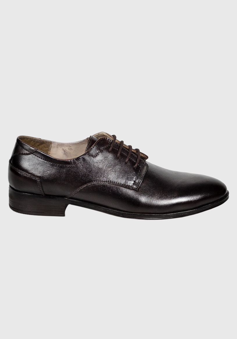 ZAPATO CUERO MILAN CAFÉ OSCURO - 3