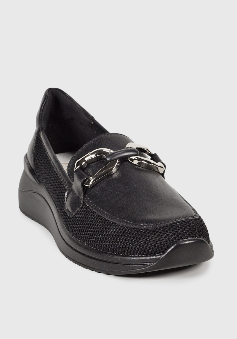 MOCASINES MUJER DEGAS CUERO NEGRO ZULLY GZ1007S25BLK - 5
