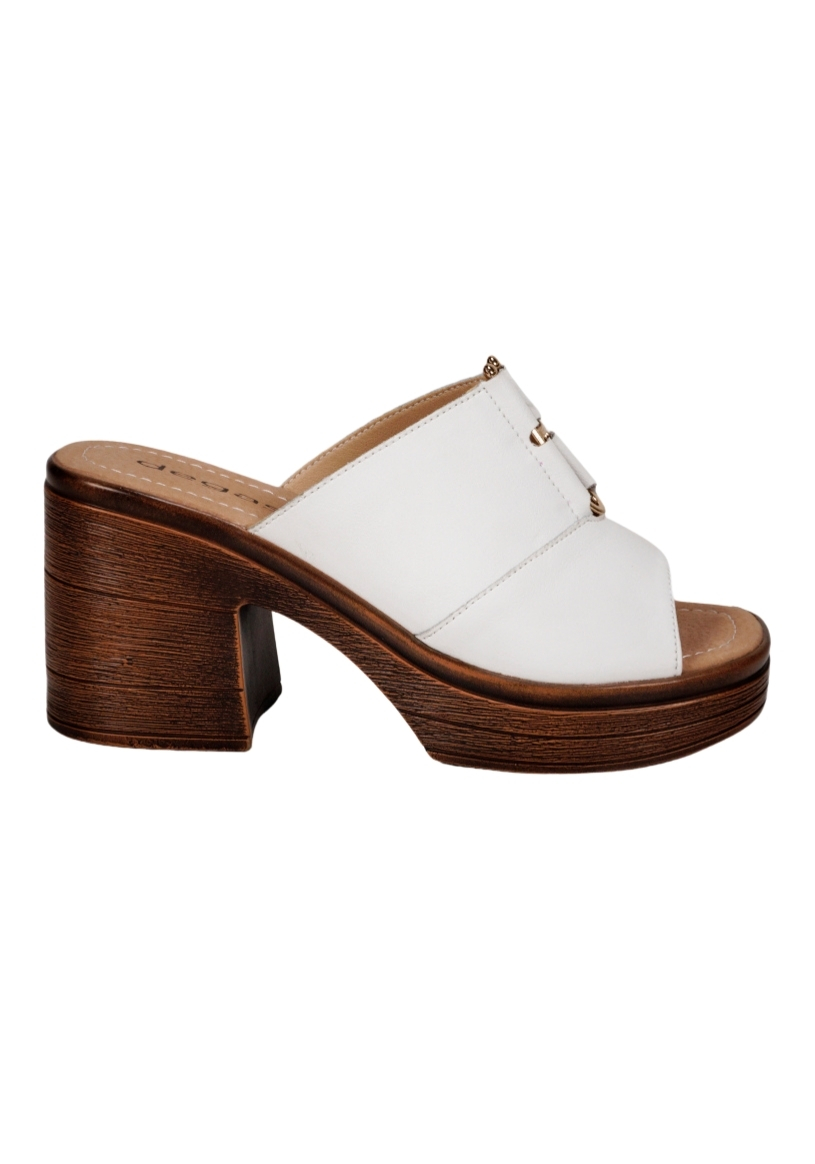 SANDALIA MUJER DEGAS CUERO BLANCO TW0122S25WHT WILANY - 1