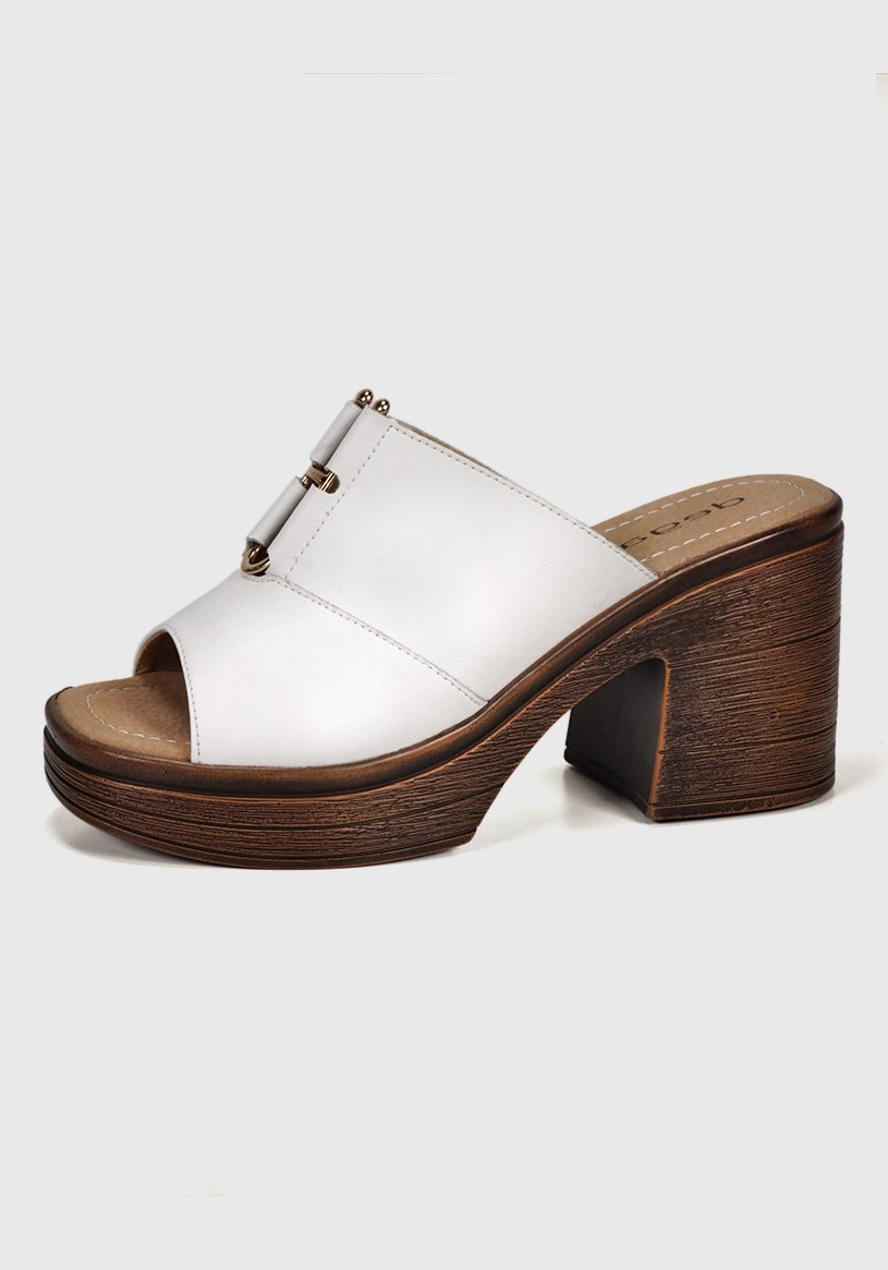SANDALIA MUJER DEGAS CUERO BLANCO TW0122S25WHT WILANY - 2
