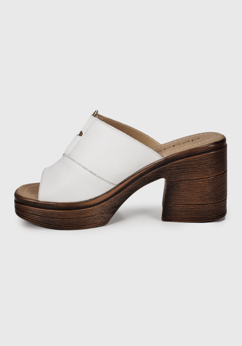SANDALIA MUJER DEGAS CUERO BLANCO TW0122S25WHT WILANY - 5