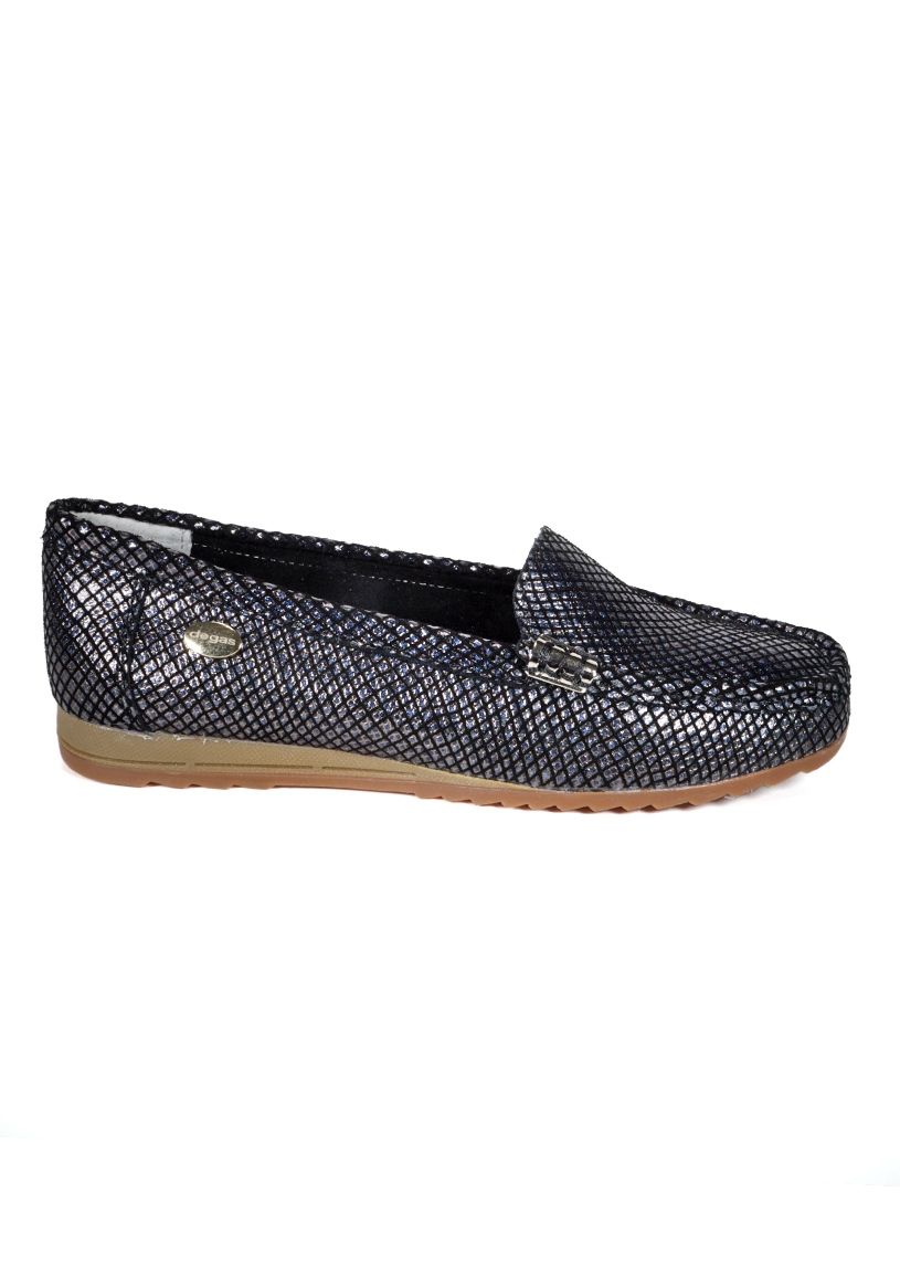 MOCASÍN CUERO ETHEL EN COLOR NEGRO - 4