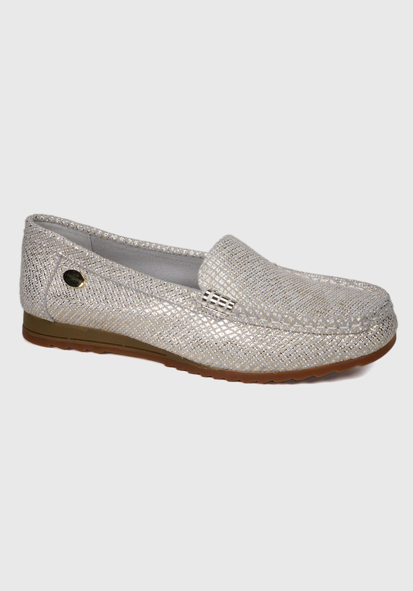 MOCASINES MUJER DEGAS CUERO DORADO ETHEL XF7717S25GOW - 2