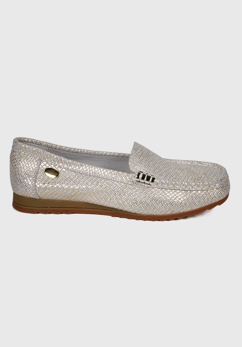MOCASINES MUJER DEGAS CUERO DORADO ETHEL XF7717S25GOW - 4