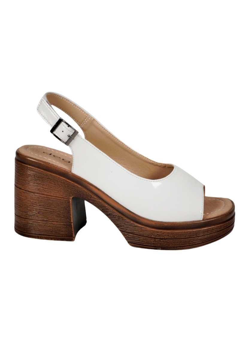 SANDALIA MUJER DEGAS CUERO BLANCO TW0124S25WHP YANIL - 1