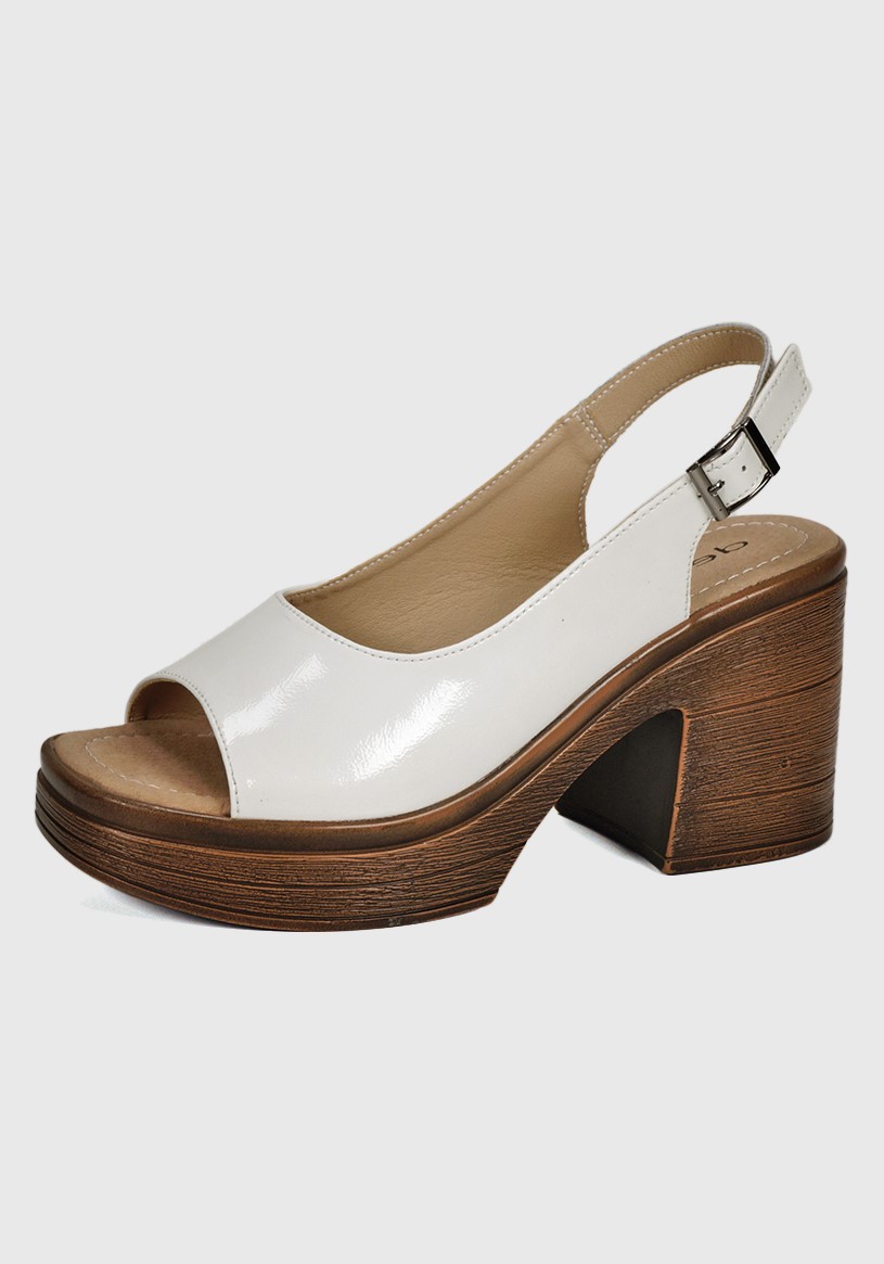 SANDALIA MUJER DEGAS CUERO BLANCO TW0124S25WHP YANIL - 2