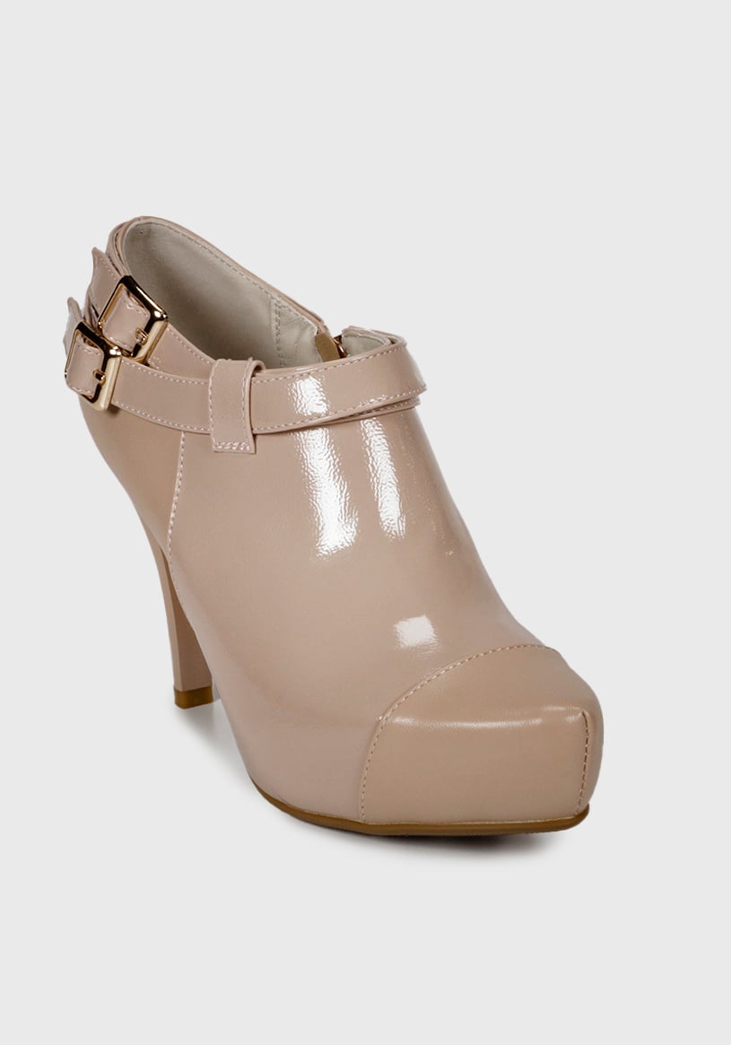 ZAPATO CARLOTA BEIGE CHAROL - 3