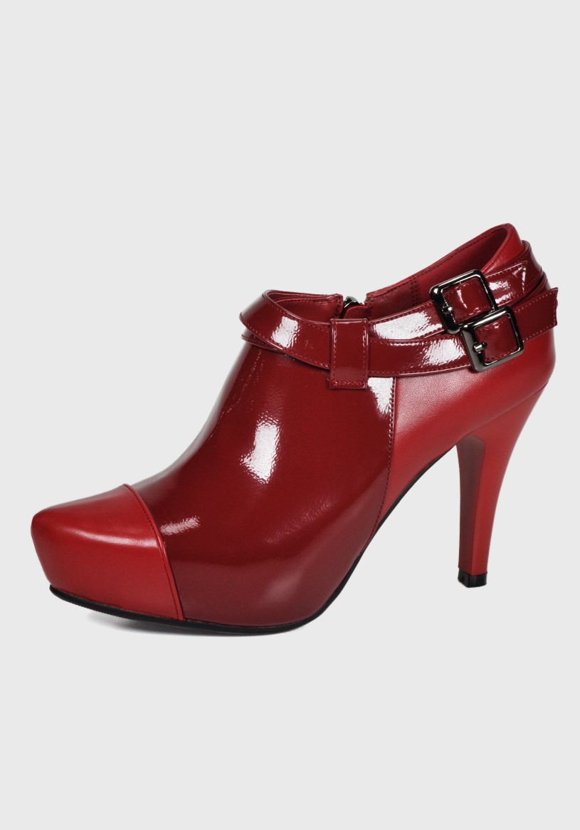 ZAPATO CARLOTA ROJO CHAROL - 2