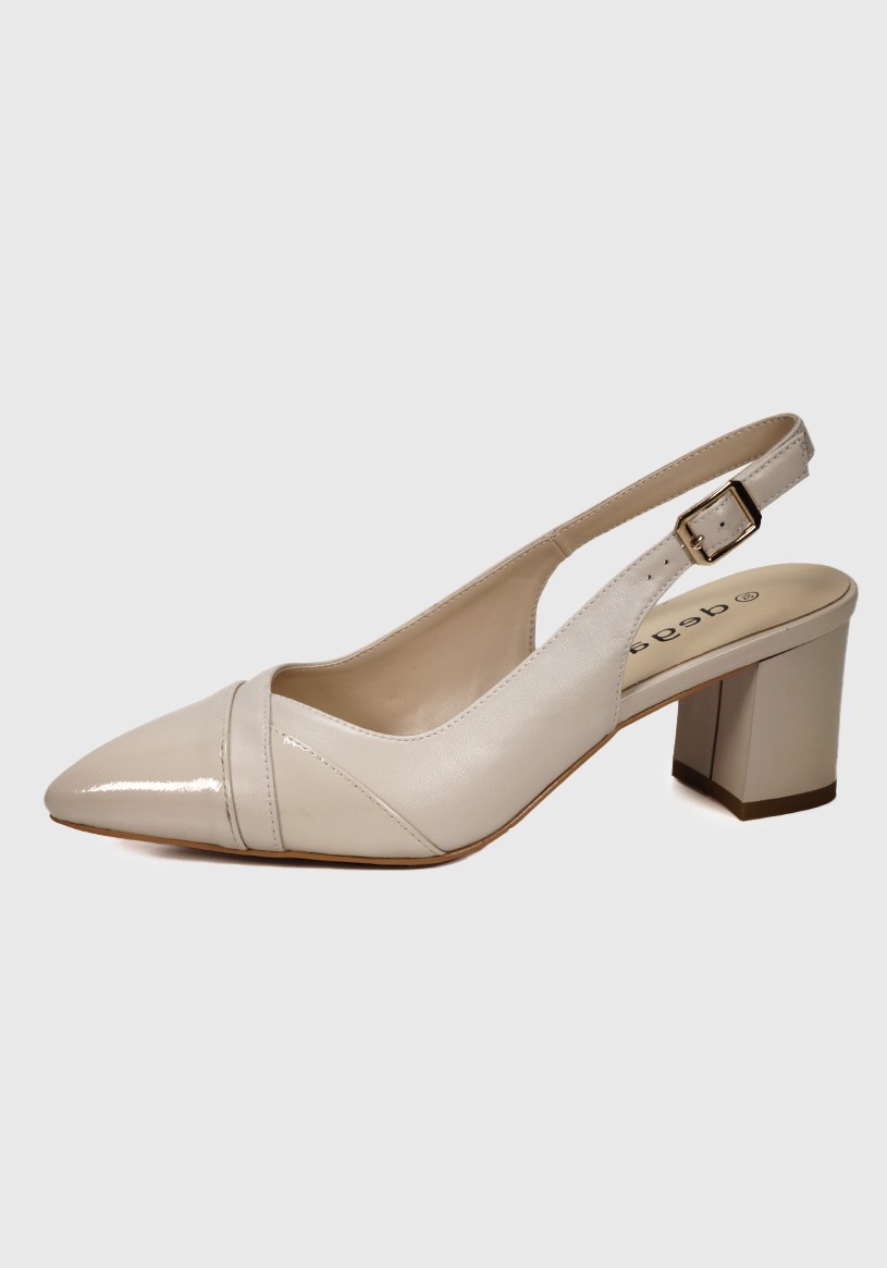 SANDALIA MUJER DEGAS CUERO BEIGE CLARO CH0618S25BON BELINE - 1