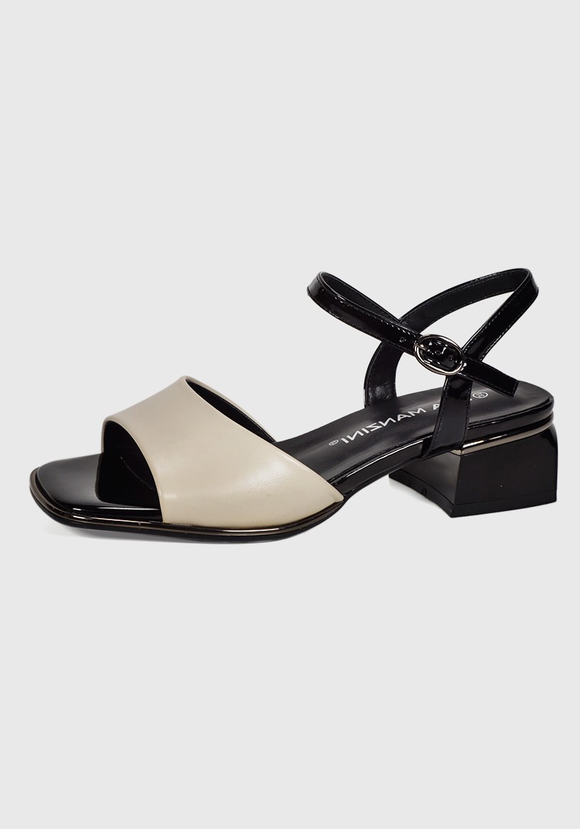 SANDALIA MUJER EDA MANZINI BEIGE CHE422S25BOP PIETRA - 1
