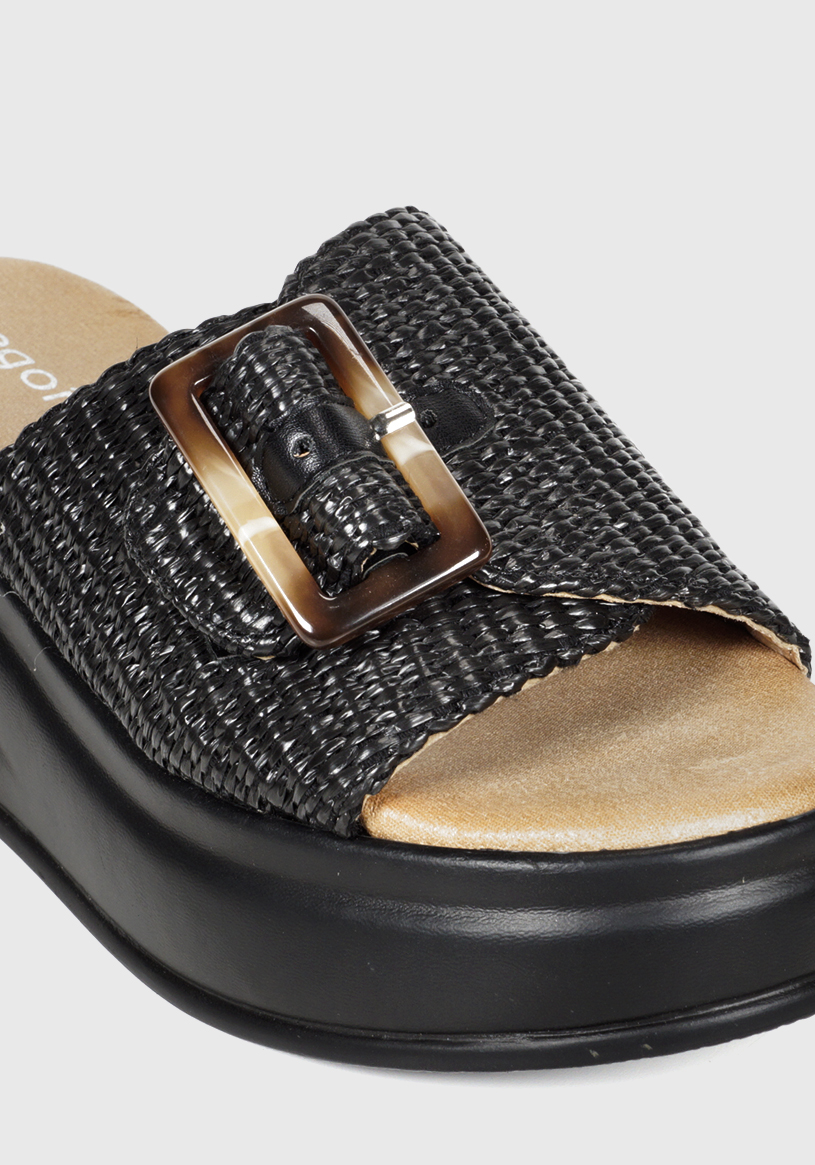 SANDALIA MUJER BEGOÑA NEGRO XWG609S25BLK VINKA - 4
