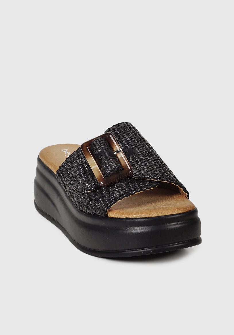 SANDALIA MUJER BEGOÑA NEGRO XWG609S25BLK VINKA - 5