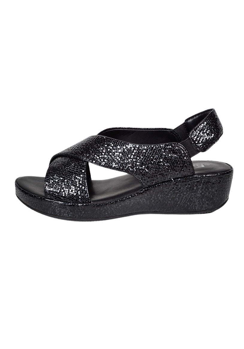 SANDALIA MUJER EDA MANZINI NEGRO PEE003S25BPU TISSINA - 1
