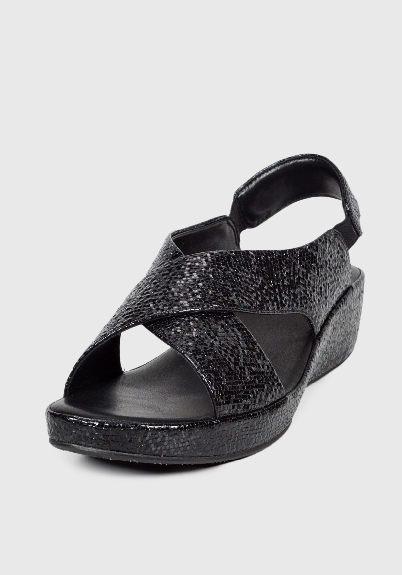 SANDALIA MUJER EDA MANZINI NEGRO PEE003S25BPU TISSINA - 4