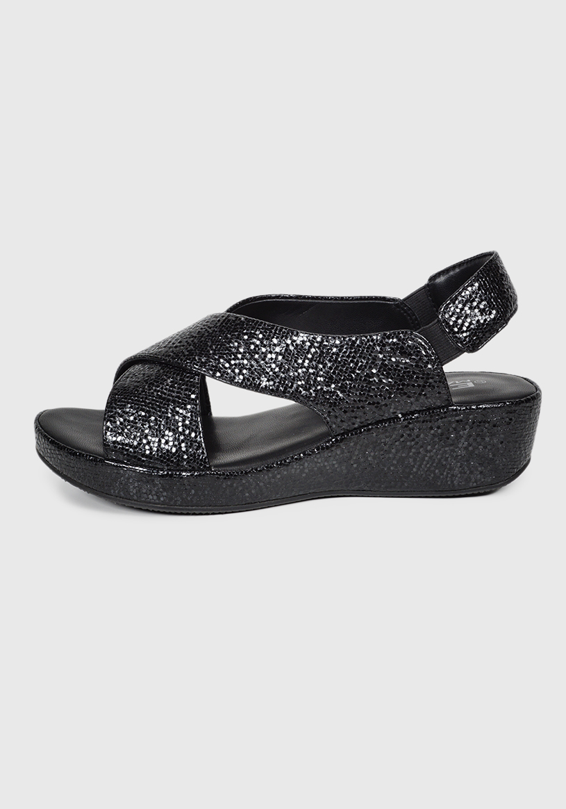SANDALIA MUJER EDA MANZINI NEGRO PEE003S25BPU TISSINA - 5
