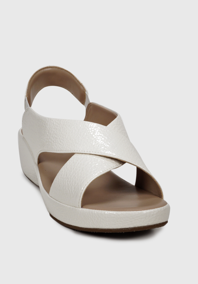 SANDALIA MUJER EDA MANZINI BLANCO PEE003S25OWH TISSINA - 3