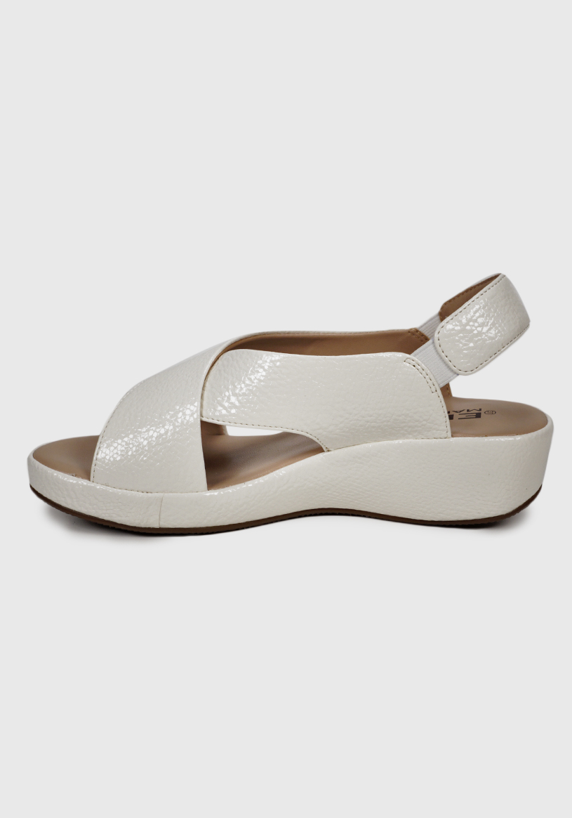 SANDALIA MUJER EDA MANZINI BLANCO PEE003S25OWH TISSINA - 5