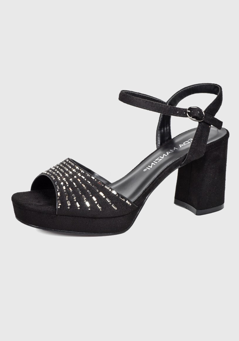 SANDALIA MUJER EDA MANZINI NEGRO HAE767S25BLK SABIRAH - 1