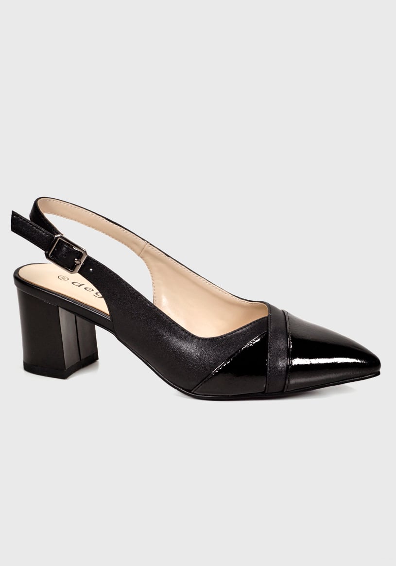 SANDALIA MUJER DEGAS CUERO NEGRO CH0618S25BLK BELINE - 2